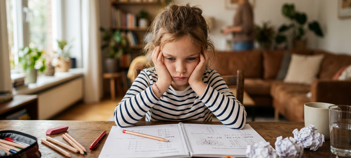 Wenn Nachhilfe nicht mehr reicht: 5 Anzeichen, dass dein Kind eine Lerntherapie braucht