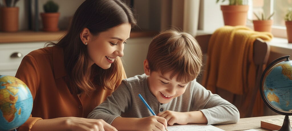 Mutter mit Kind beim lernen - Dyskalkulie & Legasthenie: Die Elternrolle in der Therapie Mutter mit Kind beim lernen - Dyskalkulie & Legasthenie: Die Elternrolle in der Therapie